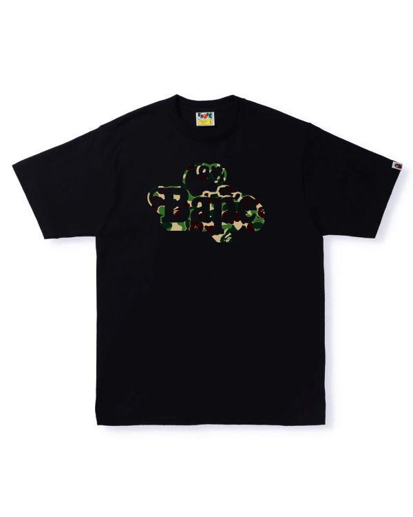 Pánské Tričko Bape ABC Camo Milo On Černé | 74819YFCL