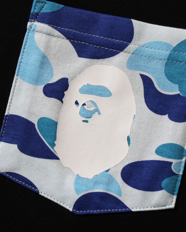 Pánské Tričko Bape ABC Camo pocket Světle Blankyt | 51823XTLQ