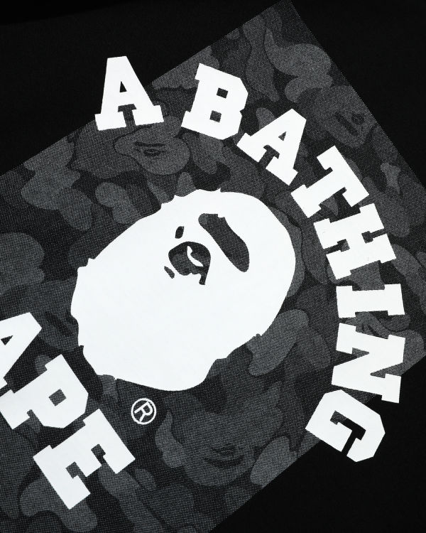 Pánské Tričko Bape ABC Dot Reflective College Černé | 62150VMNB