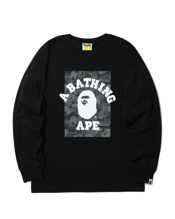 Pánské Tričko Bape ABC Dot Reflective College Černé | 62150VMNB