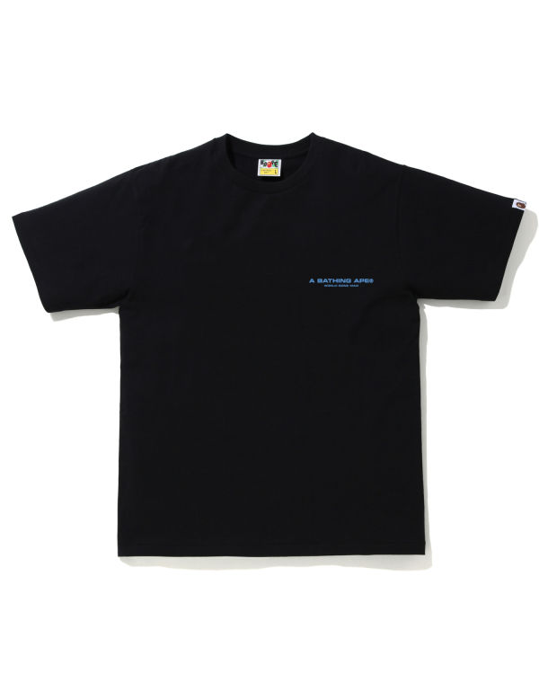 Pánské Tričko Bape A Bathing Ape Line Camo Černé | 51684WPBA