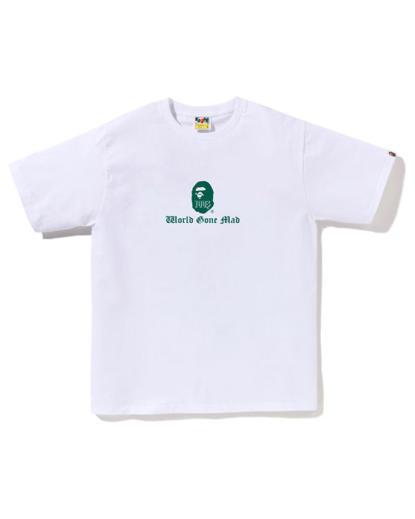 Pánské Tričko Bape A Bathing Ape Logo Bílé | 10875LDFI
