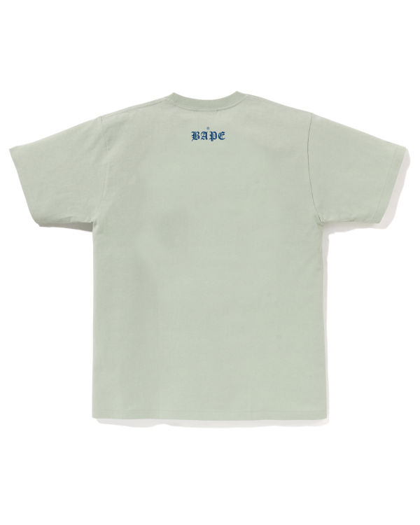 Pánské Tričko Bape Ape Head 1993 Světle Blankyt | 03846UYHG