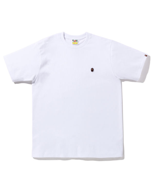 Pánské Tričko Bape Ape Head One Point Bílé | 43097EFSH