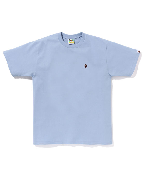 Pánské Tričko Bape Ape Head One Point Světle Blankyt | 01438GOXC