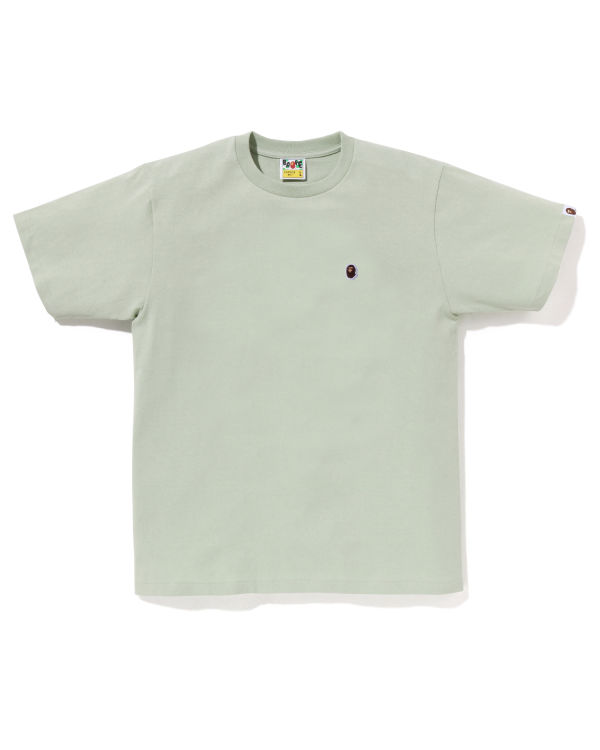 Pánské Tričko Bape Ape Head One Point Zelene | 37260PAKY
