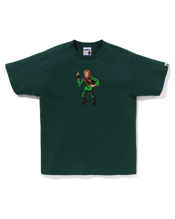 Pánské Tričko Bape Ape Zelene | 48169HVUM