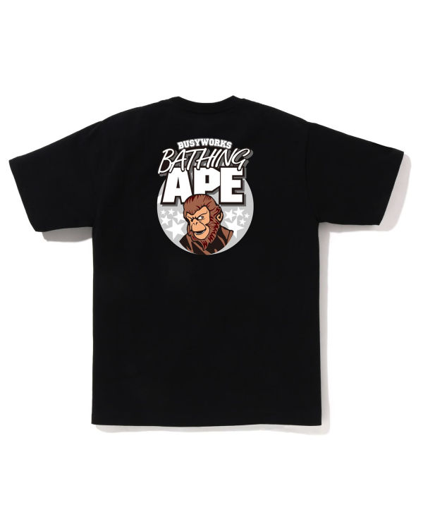 Pánské Tričko Bape Ape Černé | 06972PBAF