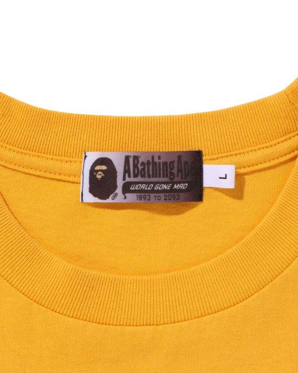 Pánské Tričko Bape College Gradation Relaxed Fit Oranžové | 14096CGVB