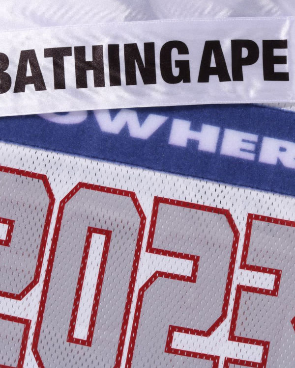 Pánské Tričko Bape Football Jersey Bílé | 68543OBEH