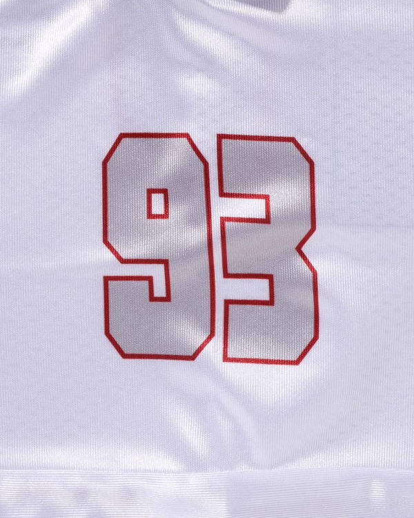 Pánské Tričko Bape Football Jersey Bílé | 68543OBEH