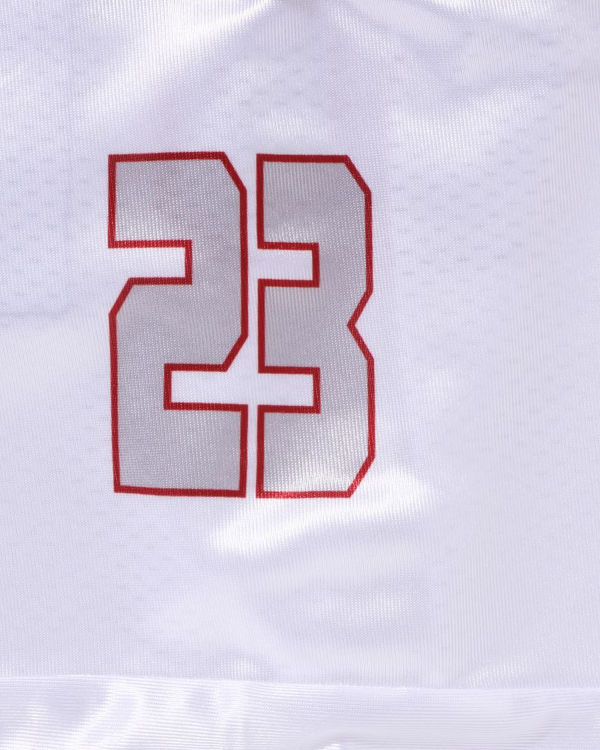 Pánské Tričko Bape Football Jersey Bílé | 68543OBEH