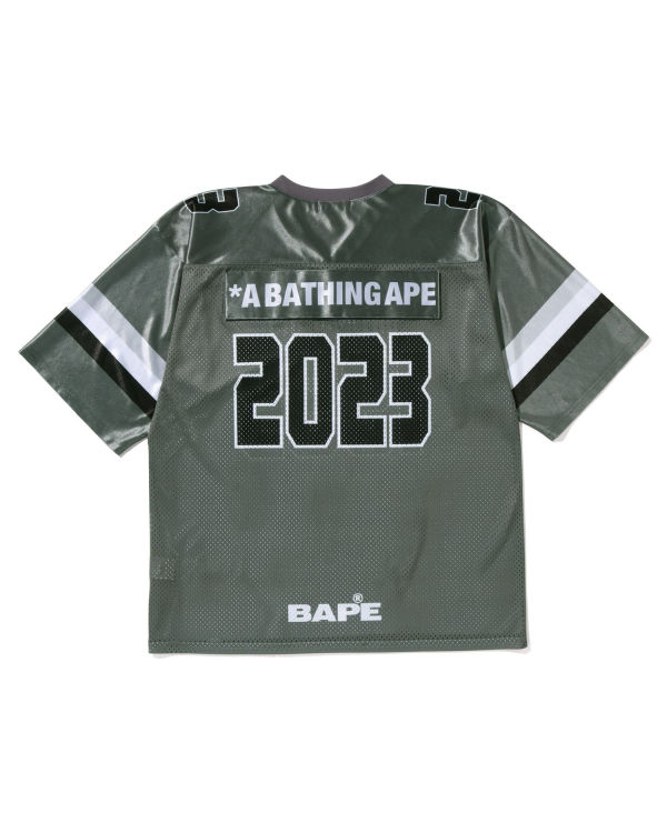Pánské Tričko Bape Football Jersey Šedé | 25684VQIL