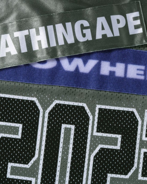 Pánské Tričko Bape Football Jersey Šedé | 25684VQIL