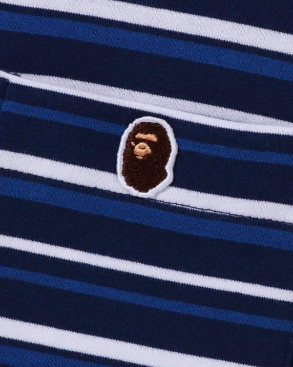 Pánské Tričko Bape Hoop One Point Relaxed Fit Blankyt | 91342WLDA
