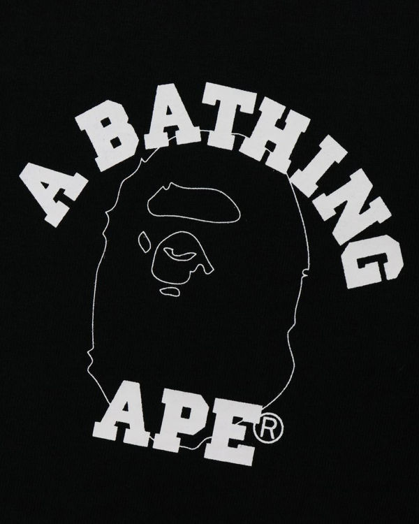 Pánské Tričko Bape Line 1st Camo Face Černé | 01795QEXU