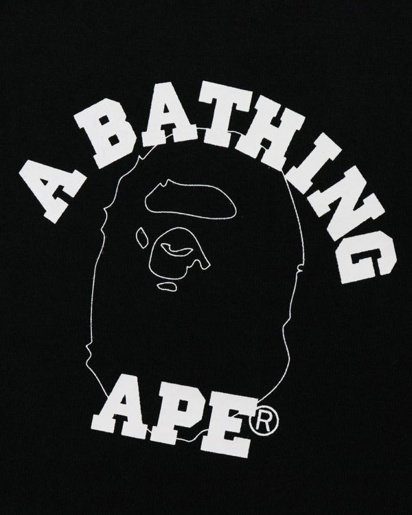 Pánské Tričko Bape Line 1st Camo Face Černé | 74865ZOLR