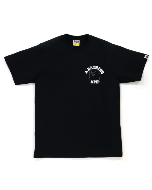 Pánské Tričko Bape Line 1st Camo Face Černé | 74865ZOLR