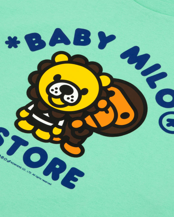 Pánské Tričko Bape Milo Zelene | 80579EHRS