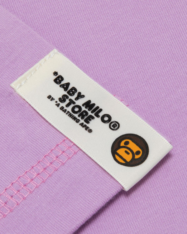 Pánské Tričko Bape Milo print Fialové | 71928VQXA