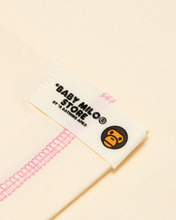 Pánské Tričko Bape Milo print Krém | 31896XCST