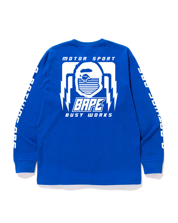 Pánské Tričko Bape Motor Sportovní Blankyt | 45763FTSI