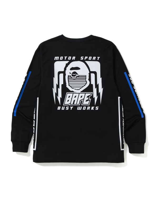 Pánské Tričko Bape Motor Sportovní Černé | 37401UCGQ