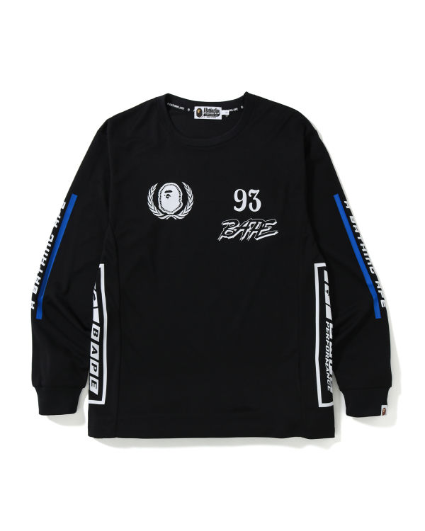 Pánské Tričko Bape Motor Sportovní Černé | 37401UCGQ