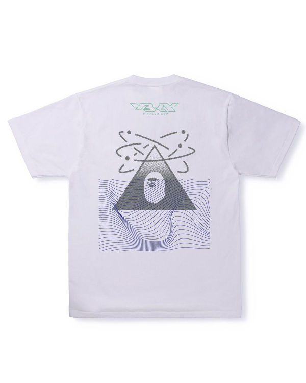 Pánské Tričko Bape Multi Logo #2 Bílé | 81793JUAH