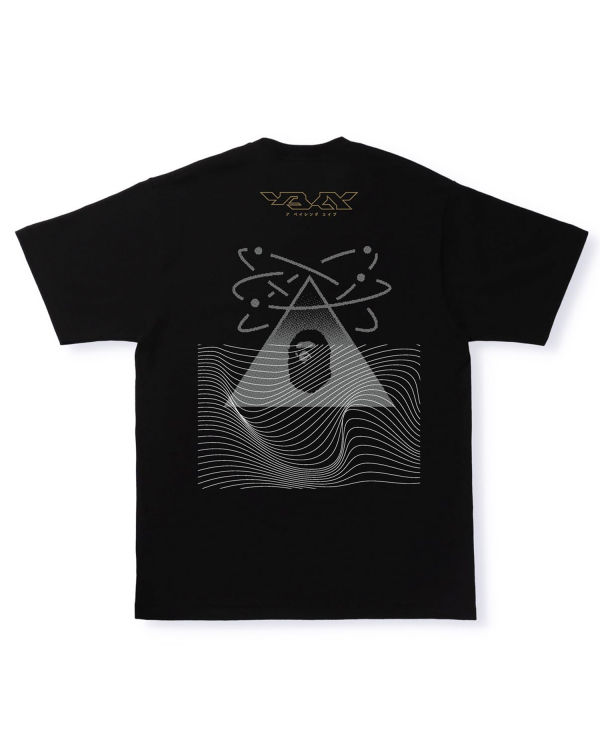 Pánské Tričko Bape Multi Logo #2 Černé | 18673NOTZ