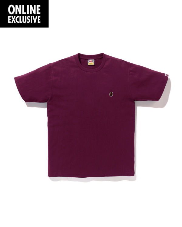 Pánské Tričko Bape One Point Tmavě Fialové | 96301GCUI