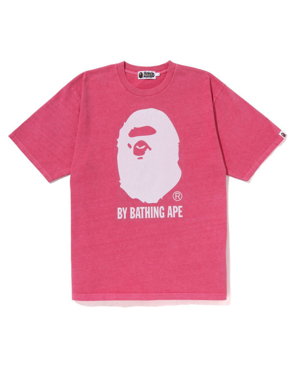 Pánské Tričko Bape Overdyed By Bathing Ape Relaxed Růžové | 34271KIVW