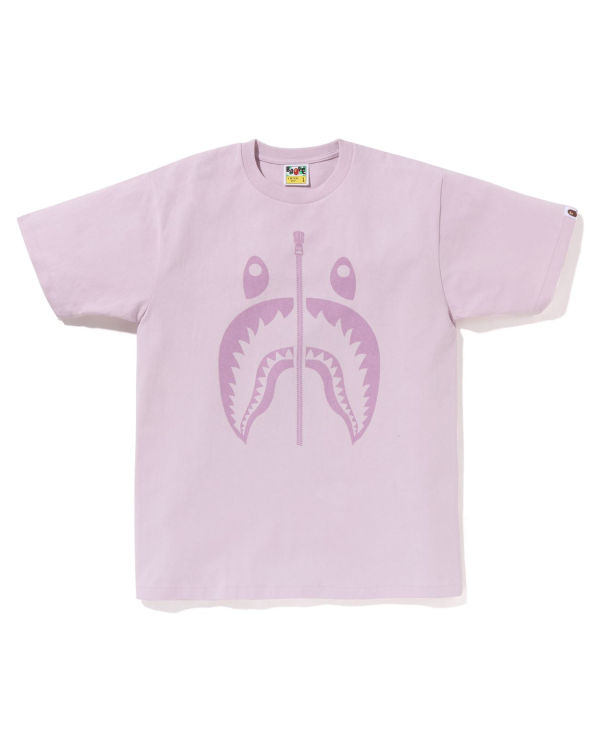 Pánské Tričko Bape Pigment Shark Fialové | 49780PREU