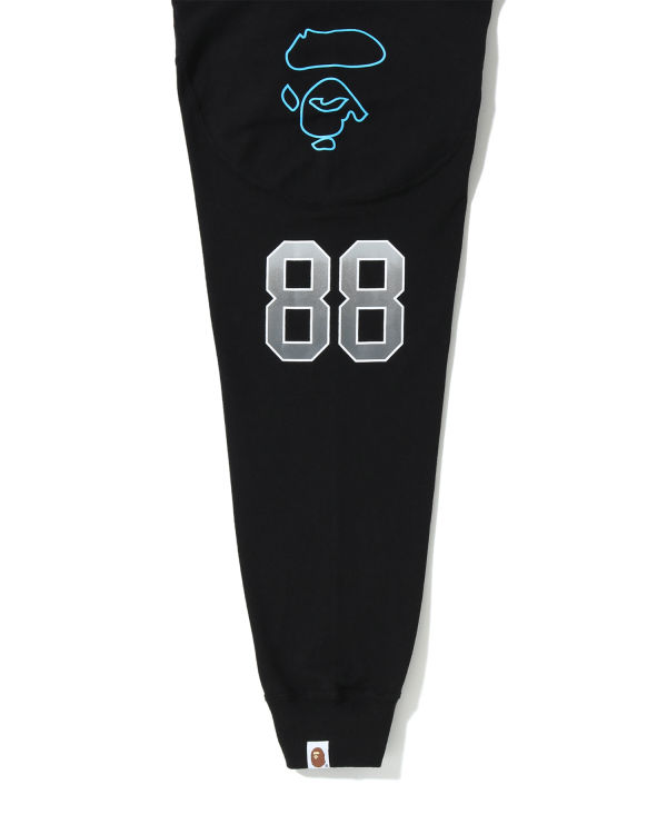 Pánské Tričko Bape Relaxed Football logo Černé | 29563EBGR