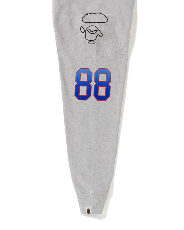 Pánské Tričko Bape Relaxed Football logo Šedé | 56109VFQR