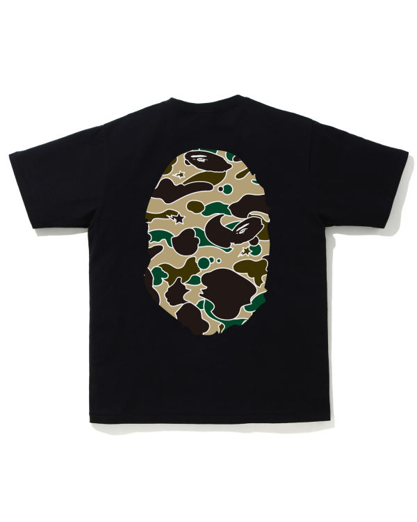 Pánské Tričko Bape STA Camo Big Ape Head Černé | 32189CISG