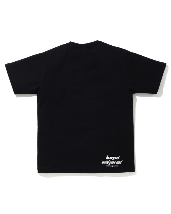 Pánské Tričko Bape STA Camo WGM Ape Head Černé | 72318VTHG