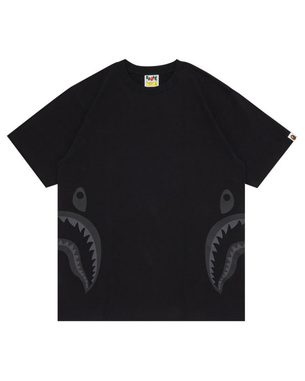 Pánské Tričko Bape Side Shark Černé | 65137WVOS