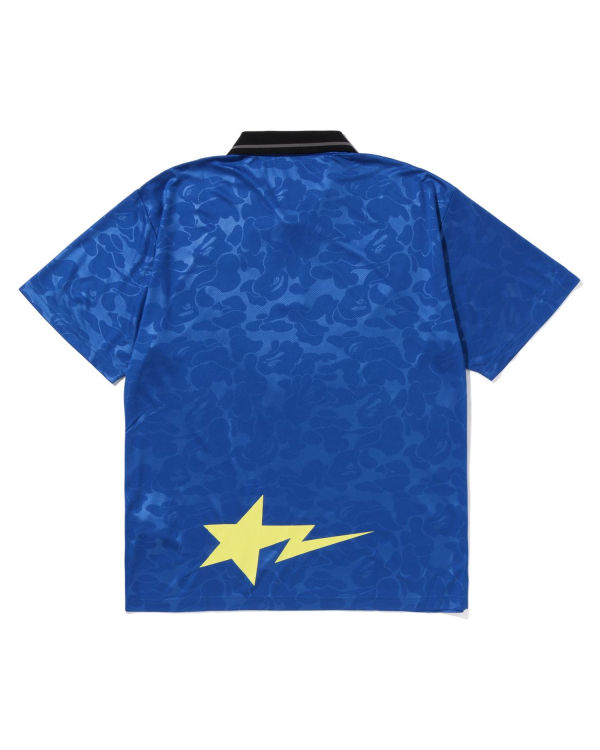 Pánské Tričko Bape Soccer Game Relaxed Fit Polo Blankyt | 54218DUFR
