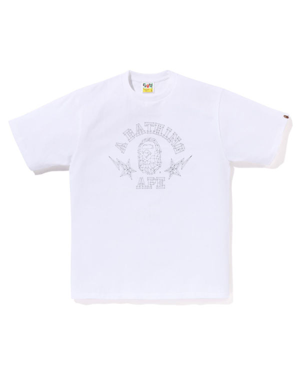 Pánské Tričko Bape Tee Package Box #2 M Bílé Černé | 96473YPCD