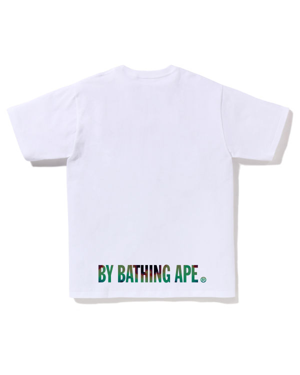 Pánské Tričko Bape Thermography Ape Face Bílé | 42085LQIE