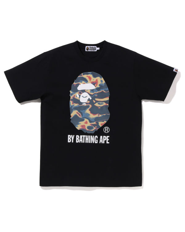 Pánské Tričko Bape Thermography by Bathing Ape Černé | 60571HPZD