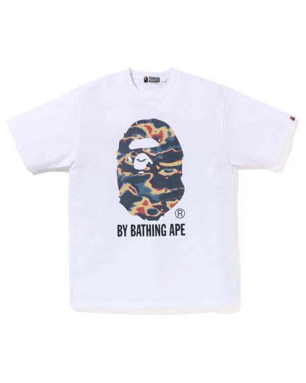 Pánské Tričko Bape Thermography by Bathing Ape Bílé | 76083URTP