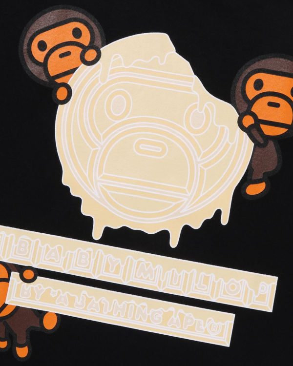 Pánské Tričko Bape Valentine Chocolate Milo Černé | 12530VWUA