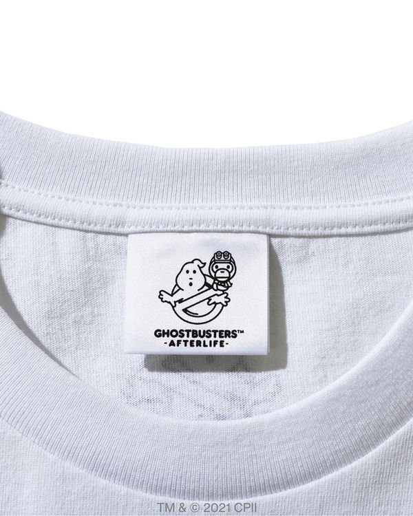 Pánské Tričko Bape X Ghostbusters Camo College Bílé | 41569QGKE