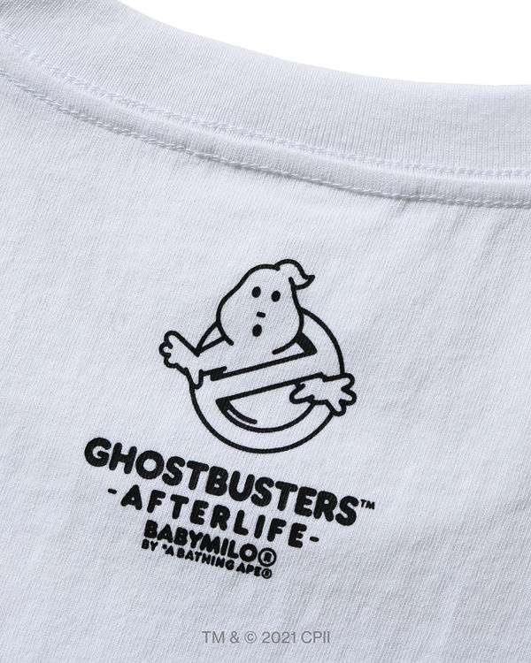 Pánské Tričko Bape X Ghostbusters Camo College Bílé | 41569QGKE