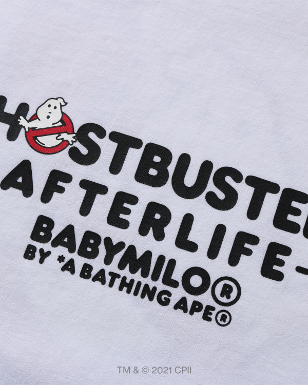 Pánské Tričko Bape X Ghostbusters Milo Bílé | 35940XZCH