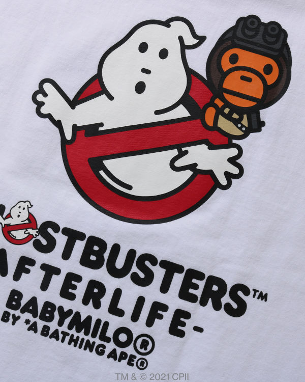 Pánské Tričko Bape X Ghostbusters Milo Bílé | 35940XZCH