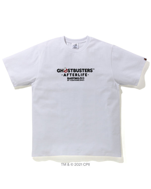Pánské Tričko Bape X Ghostbusters Milo Bílé | 35940XZCH