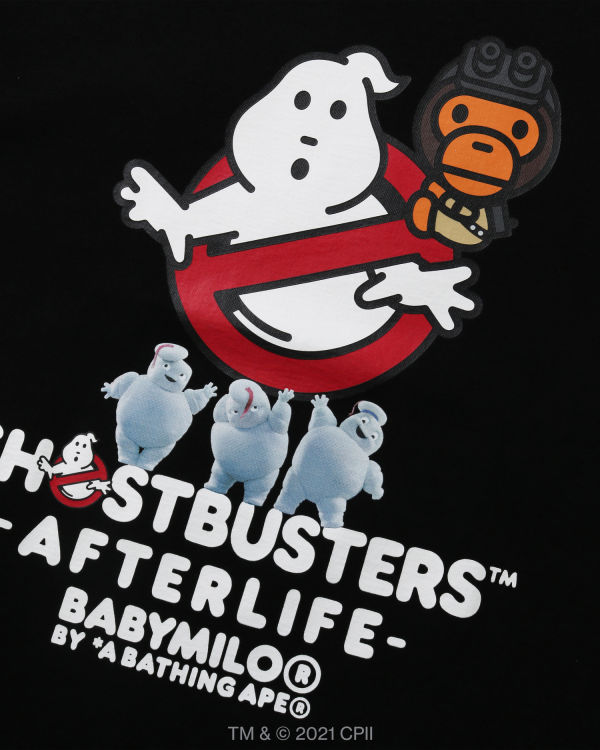 Pánské Tričko Bape X Ghostbusters Milo Černé | 12758VDHS